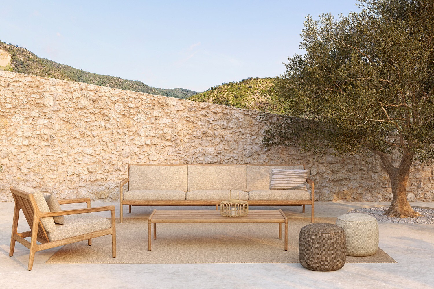 Ethnicraft - Nomad Teppich Indoor/Outdoor