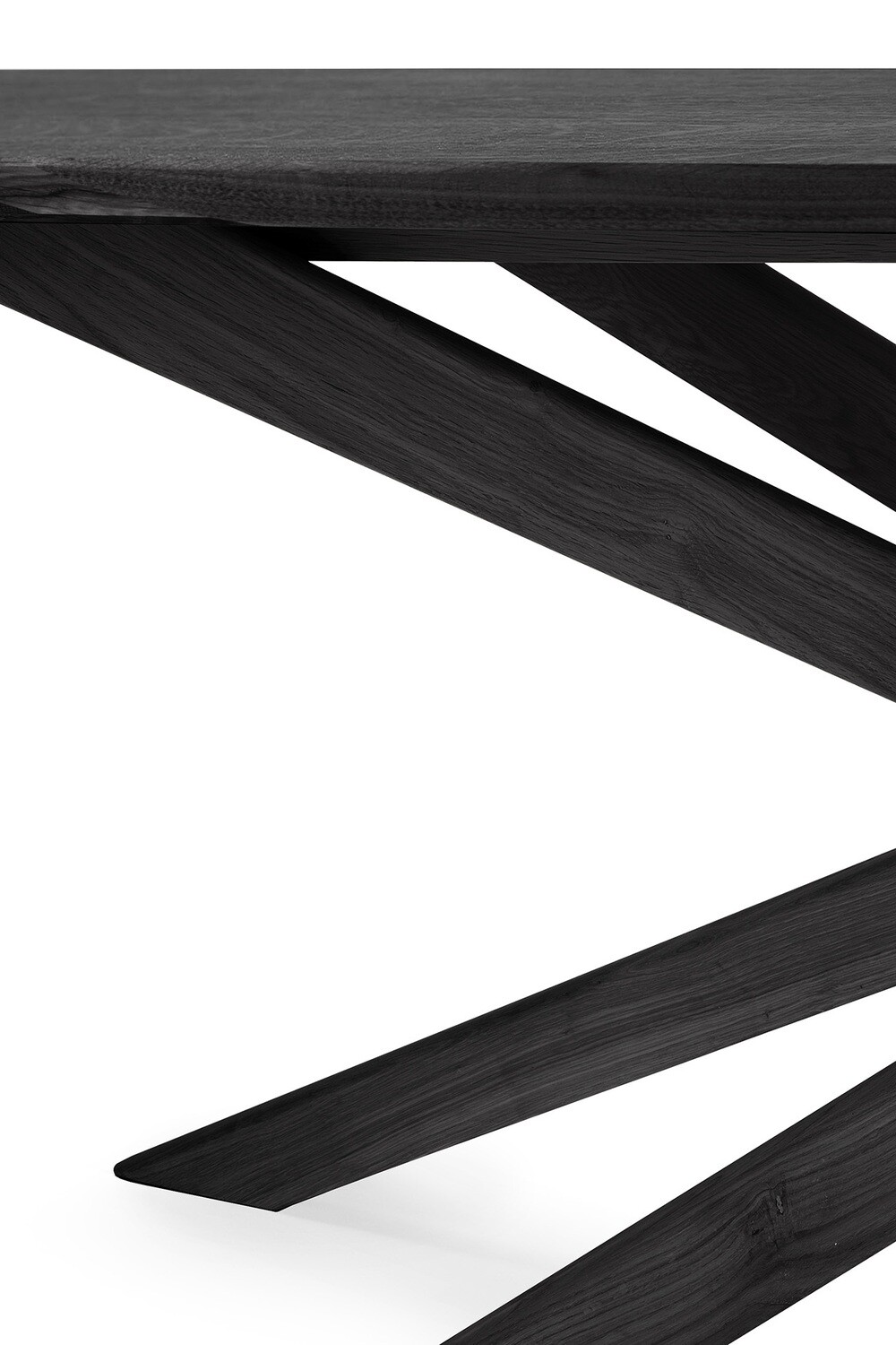 Ethnicraft - Mikado Table - chêne noir, ovale