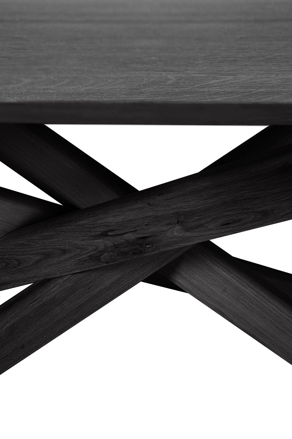 Ethnicraft - Mikado Table - chêne noir, ovale