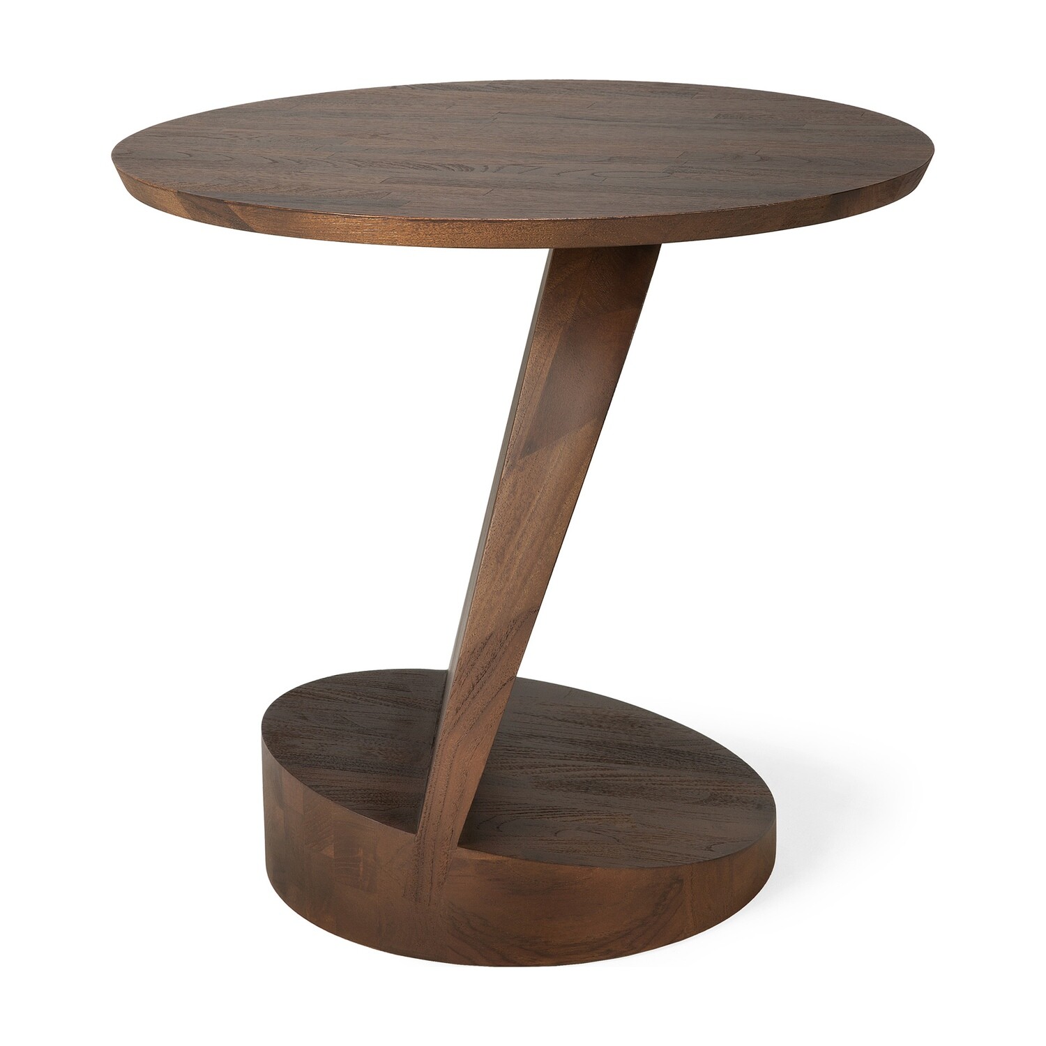 aaro Design - Ethnicraft - Oblic Beistelltisch - Teak braun