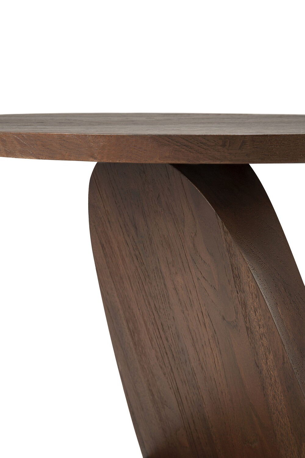 aaro Design - Ethnicraft - Oblic Beistelltisch - Teak braun