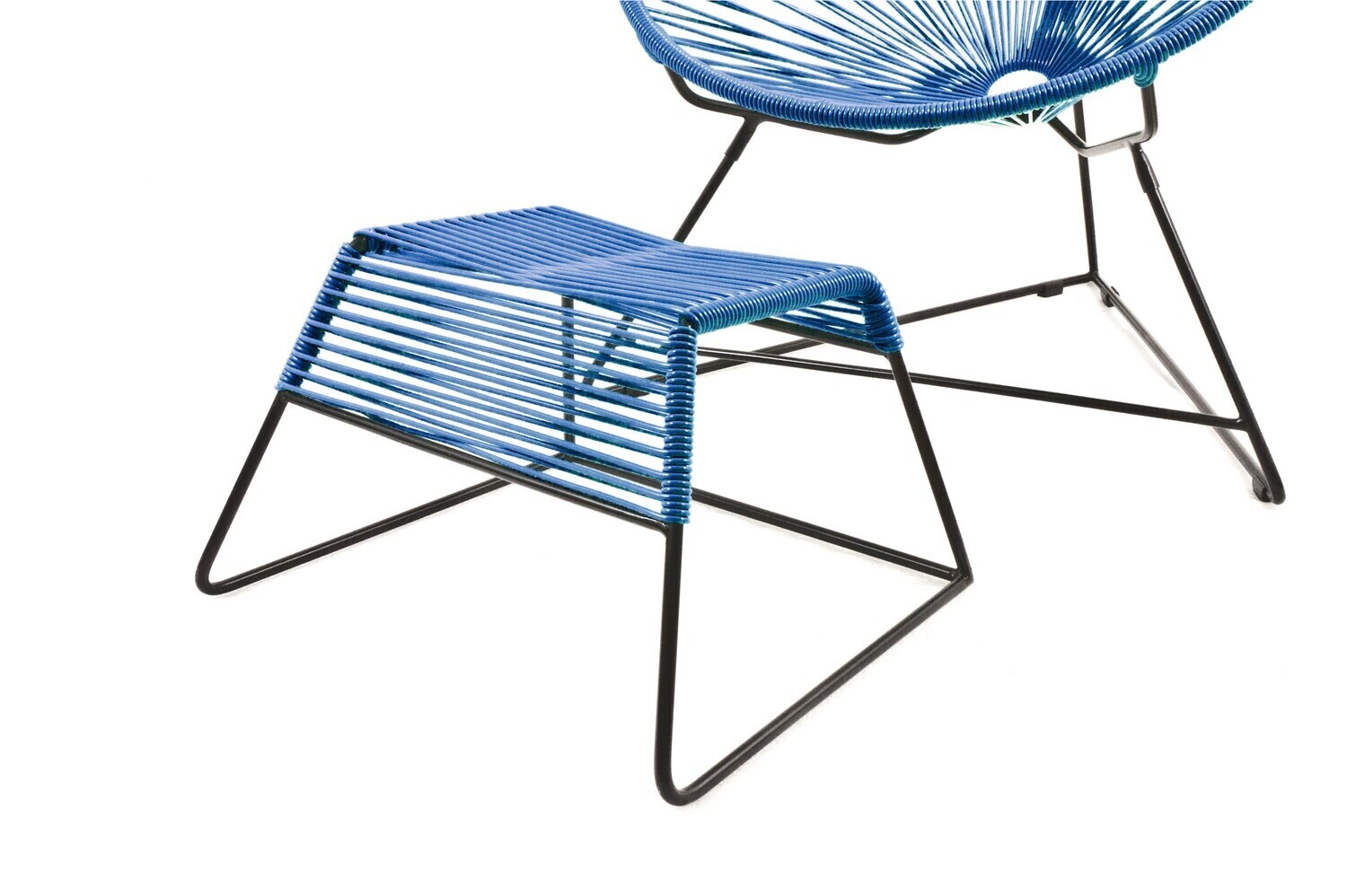(Sale) Pulco Ottoman - Nachtblau