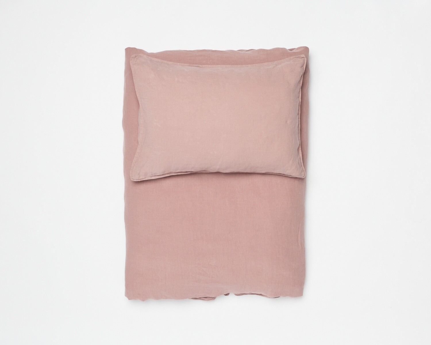 Lavie - Linus Bettwäsche - Leinen, Ash rose