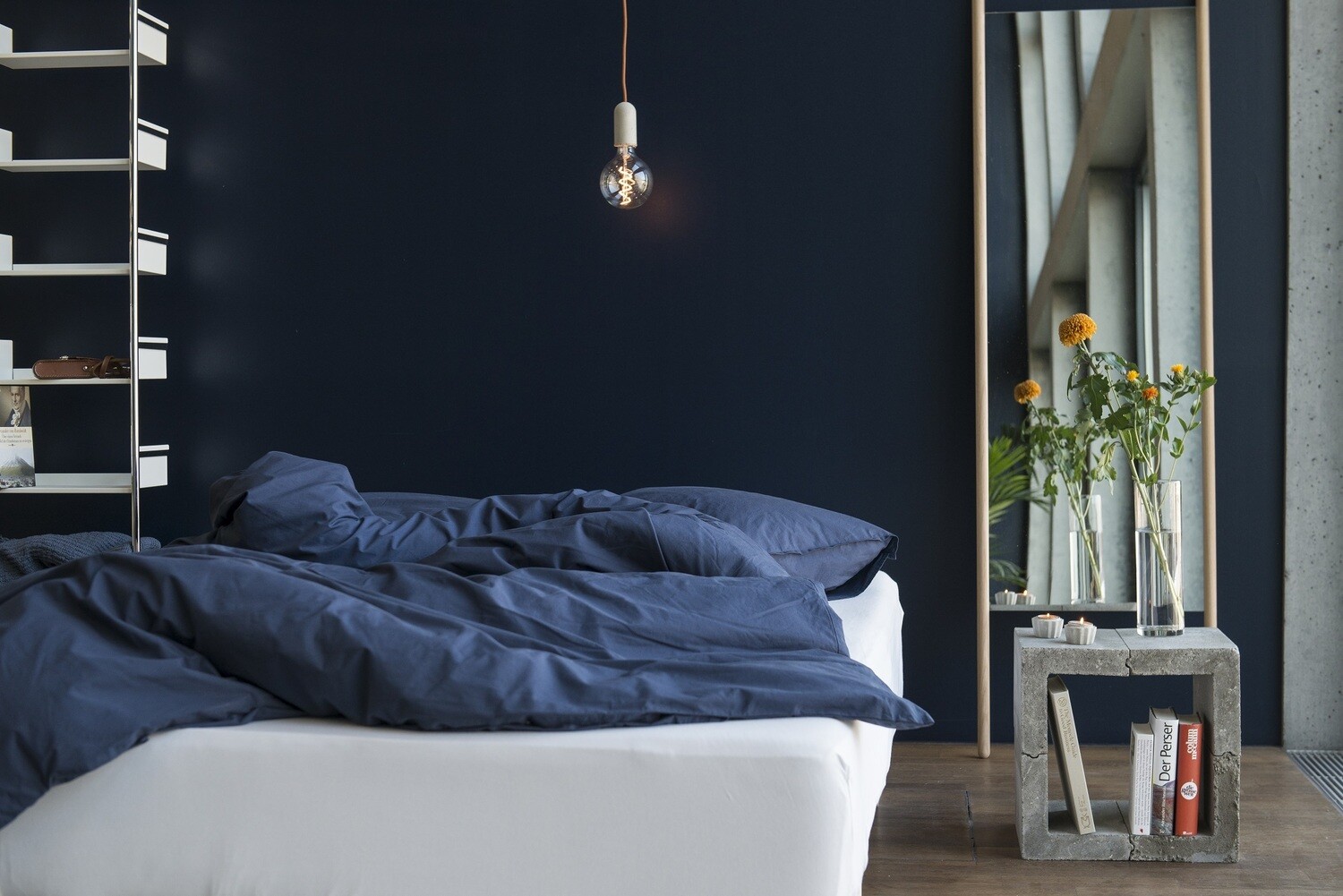 Lavie - Louise Bettwäsche - Bio-Baumwolle, Indigo