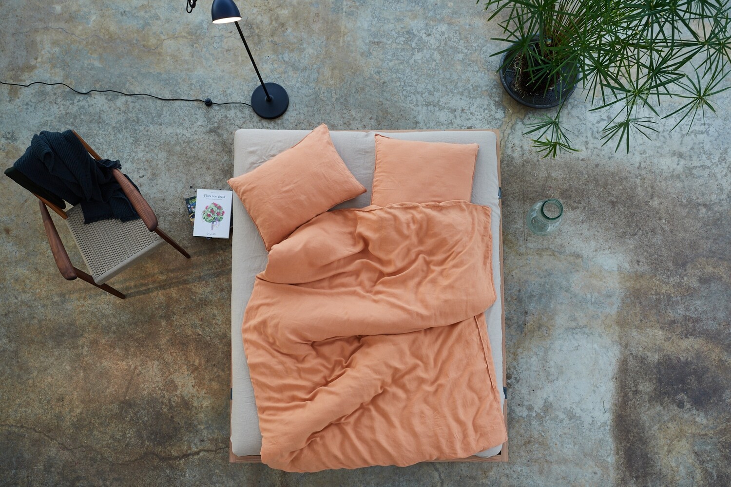 Lavie - Lotta Bettwäsche - Hanf, Sweet potato