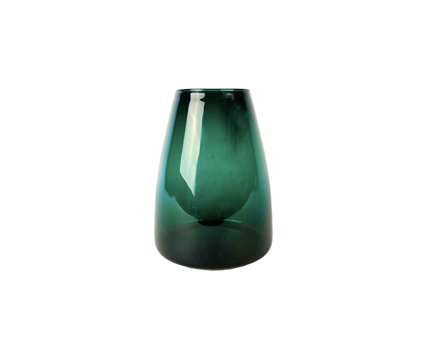 XLBoom - DIM Vase - Smooth, Grün, Grösse: M - (D) 17.5cm x (H) 23cm