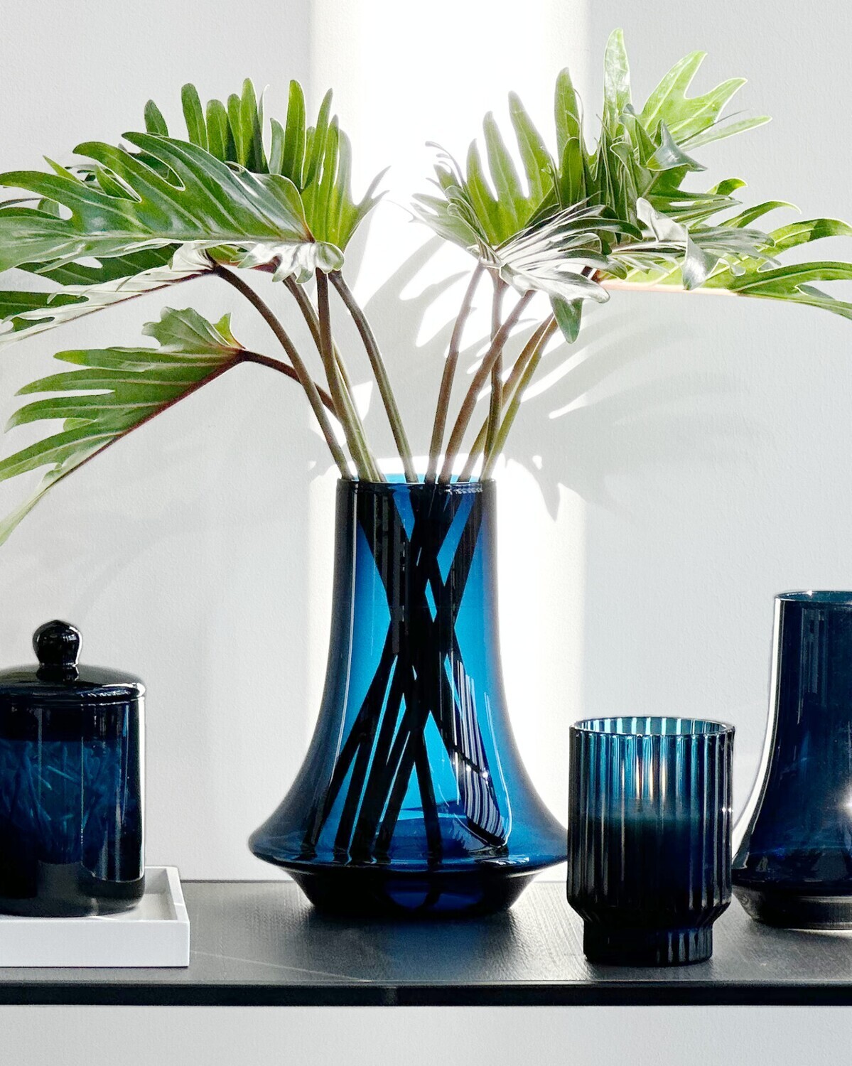 XLBoom - SPINN Vase - Blau