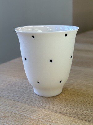 Kaolin Porzellan - Tasse klein Grün
