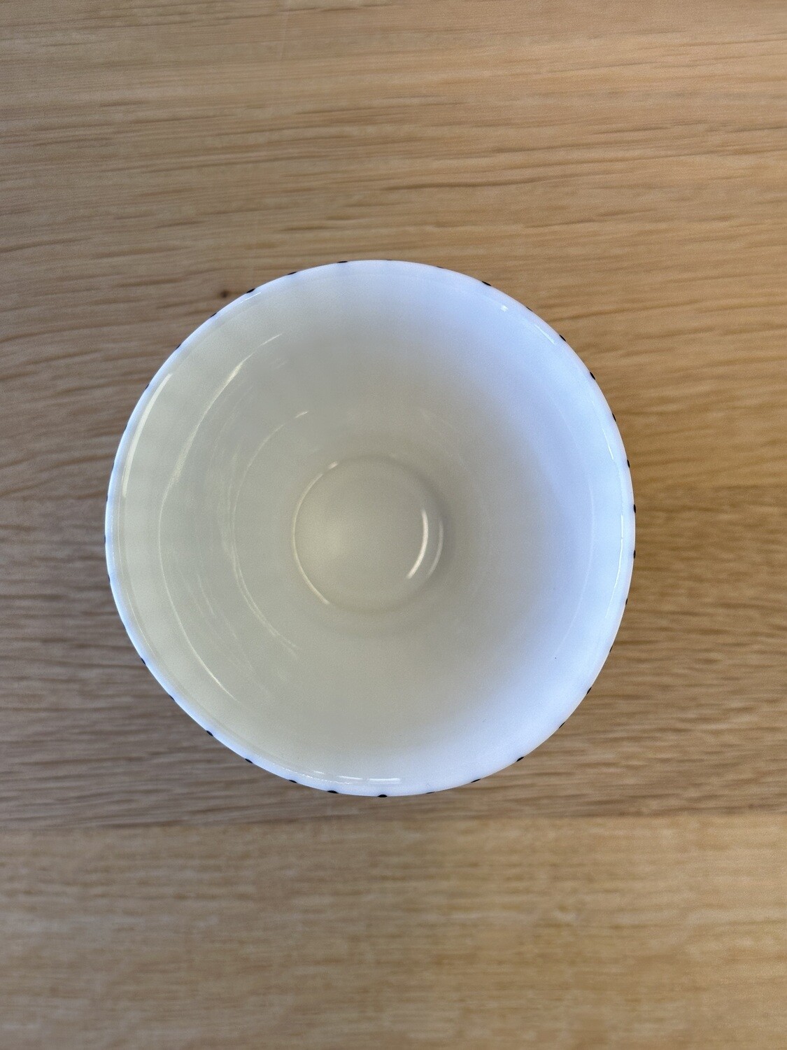 Kaolin Porzellan - Tasse klein Schwarz