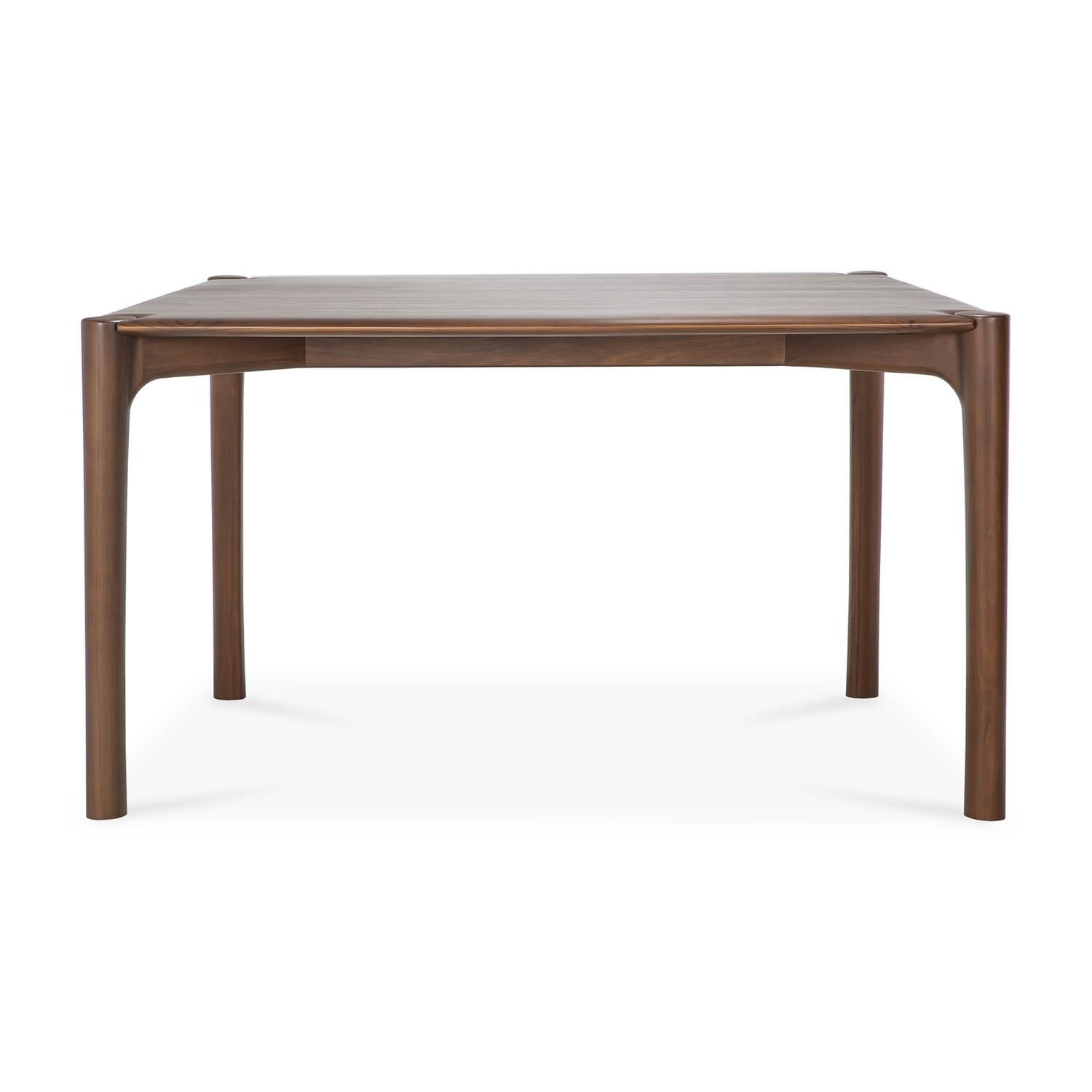 Ethnicraft - PI Esstisch - Teak dunkelbraun, Grösse: 140 x 80cm