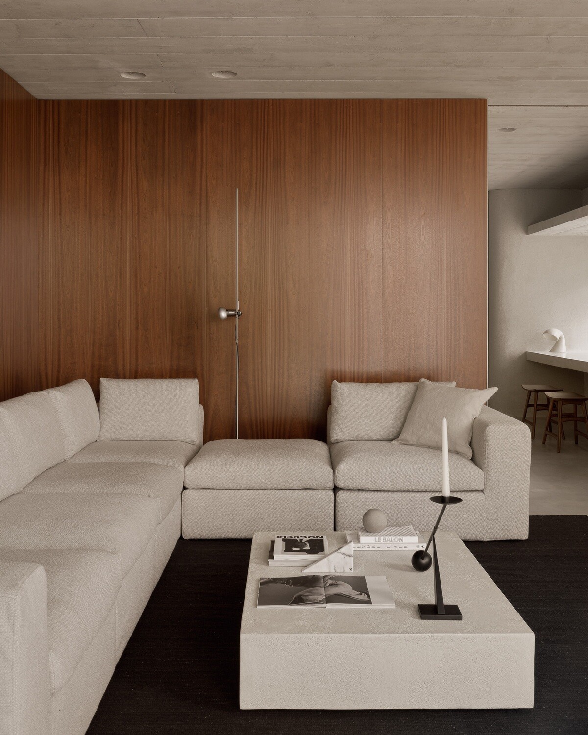 Ethnicraft - Elements Couchtisch - Off White, rechteckig