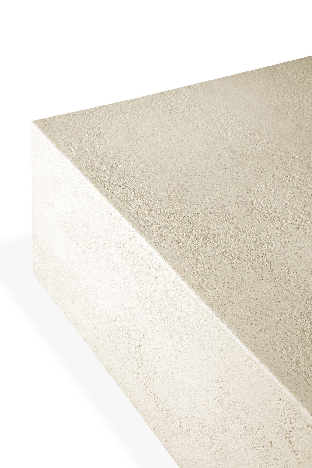 Ethnicraft - Elements Couchtisch - Off White, rechteckig