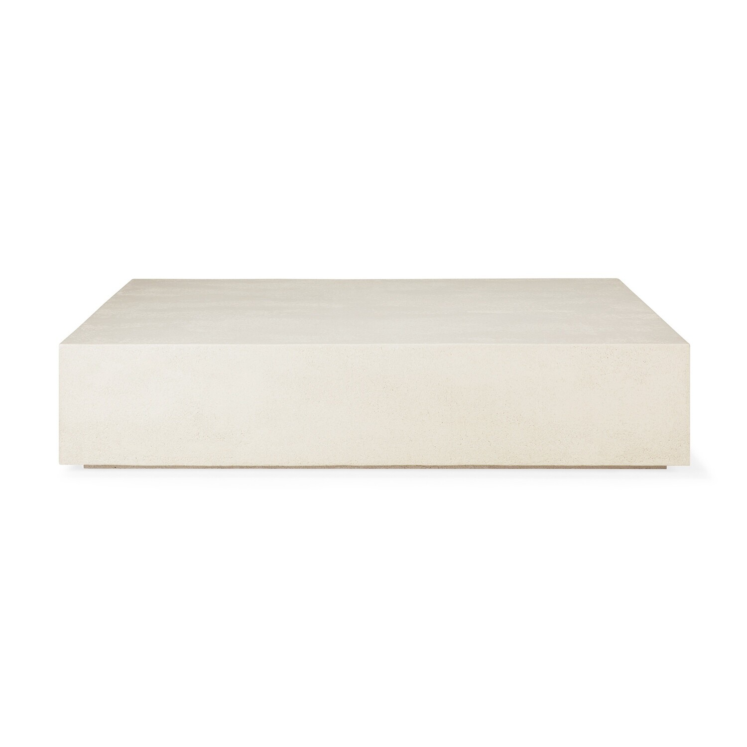 Ethnicraft - Elements Couchtisch - Off White, rechteckig