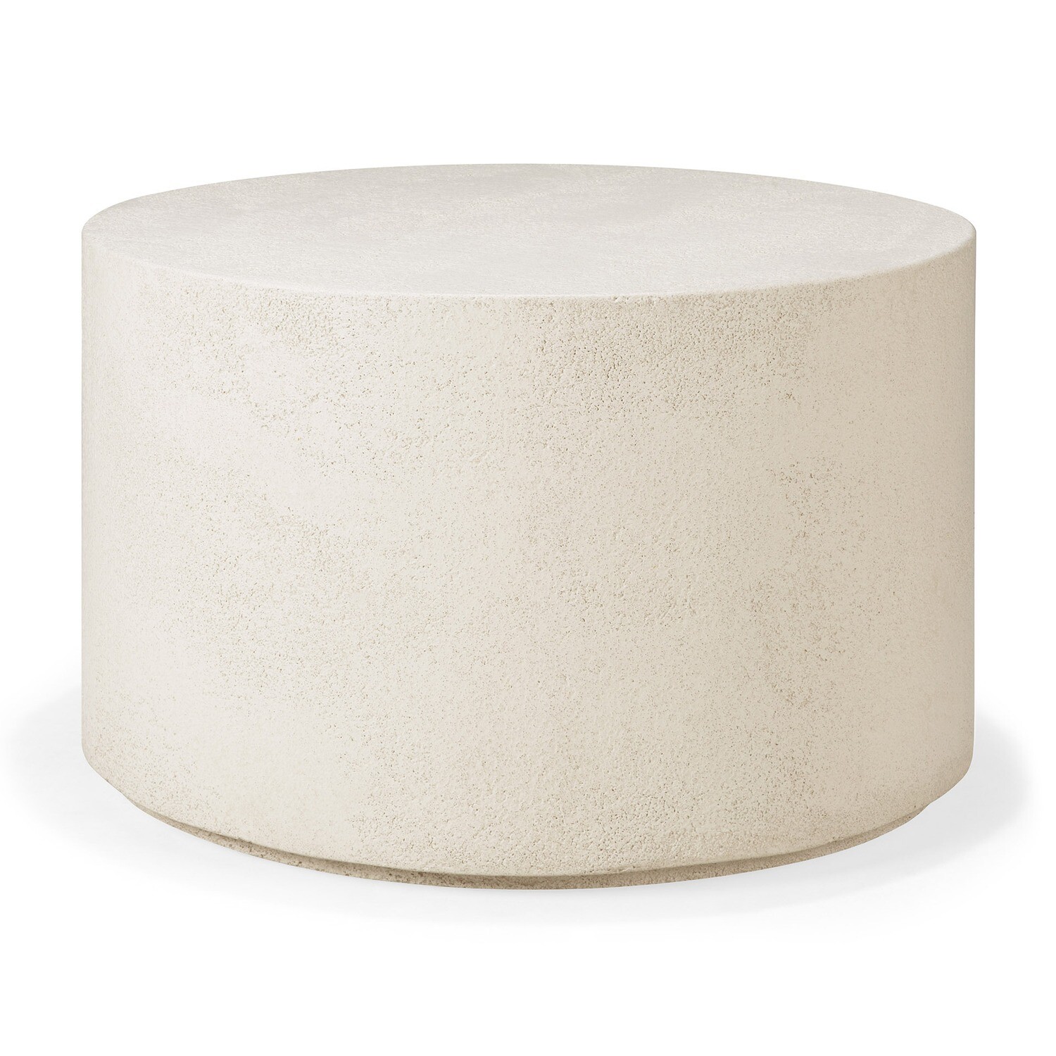 Ethnicraft - Elements Couchtisch - Off White, rund