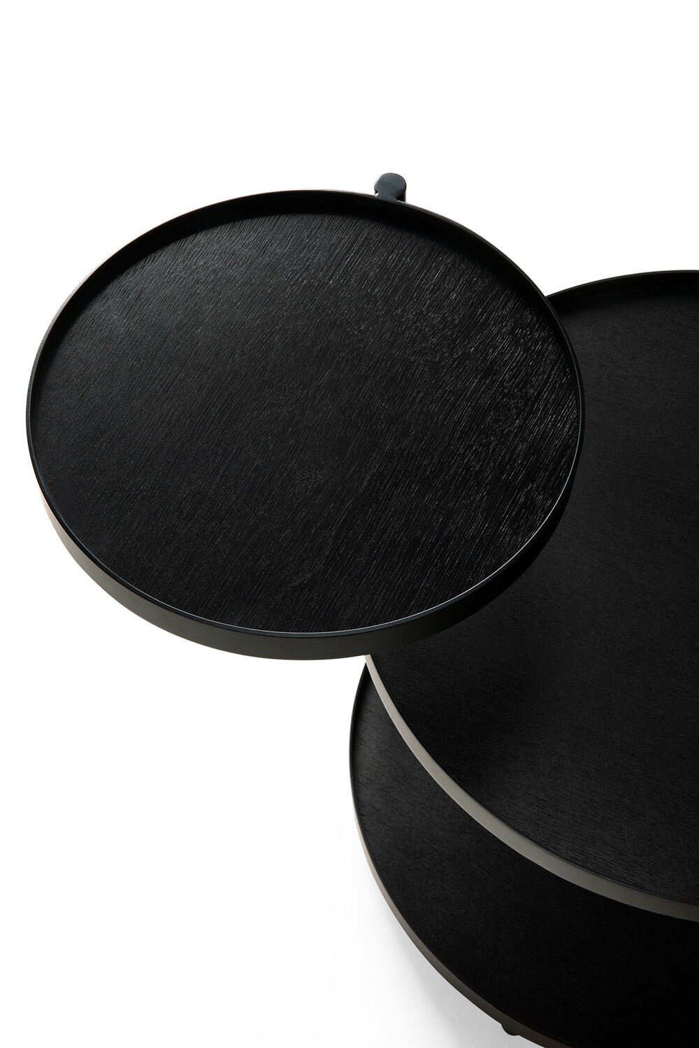 Ethnicraft - Swivel Beistelltisch - Schwarz