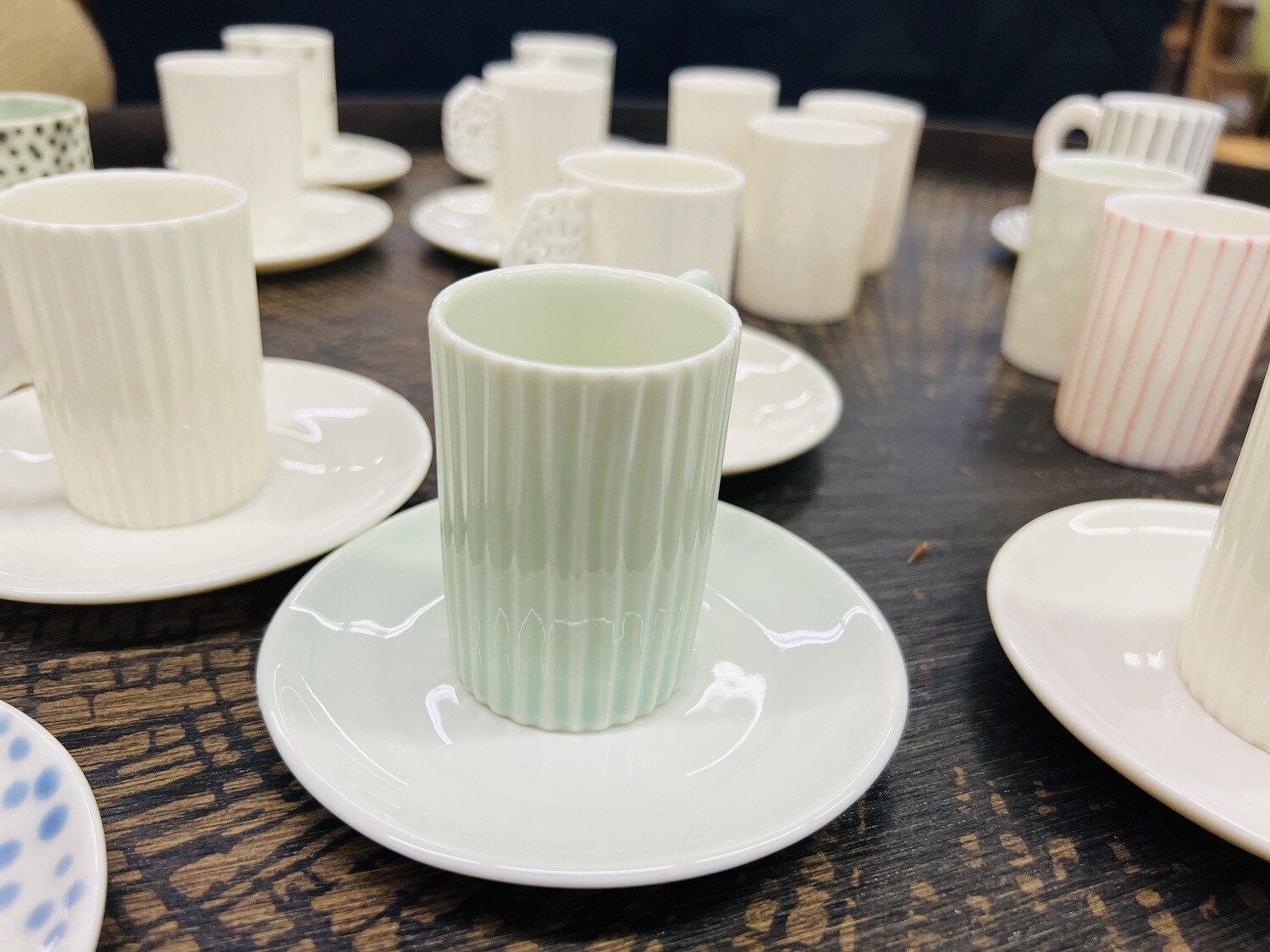 Kaolin Porzellan - Espresso klein Rosa