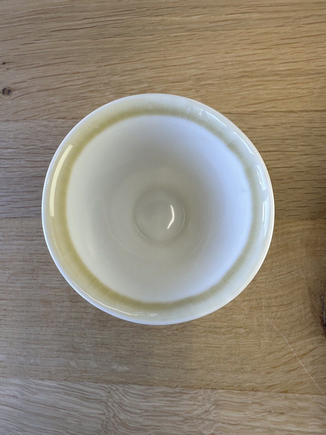Kaolin Porzellan - Tasse klein Gelb