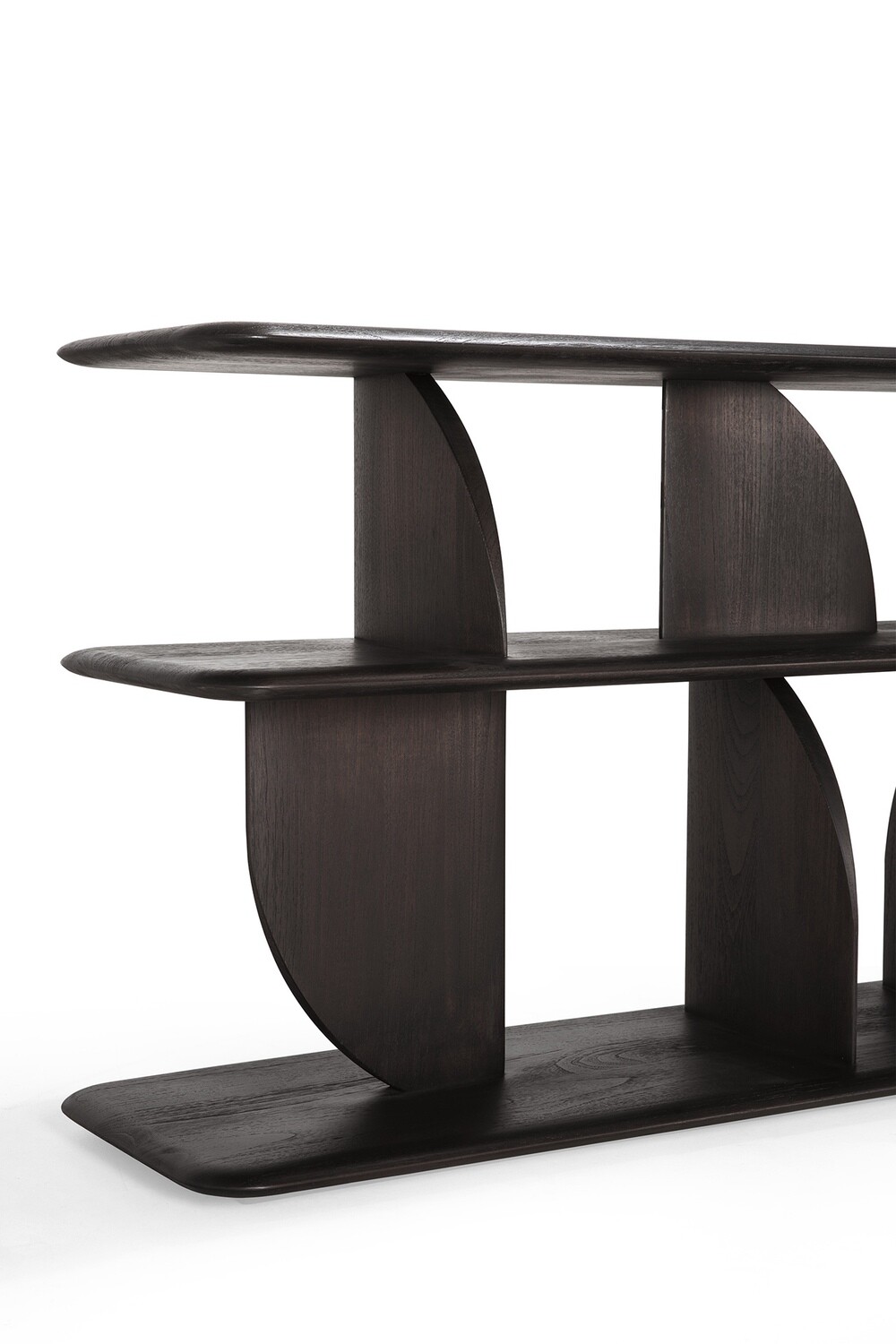 Ethnicraft - Geometric Konsole - Teak, dunkelbraun