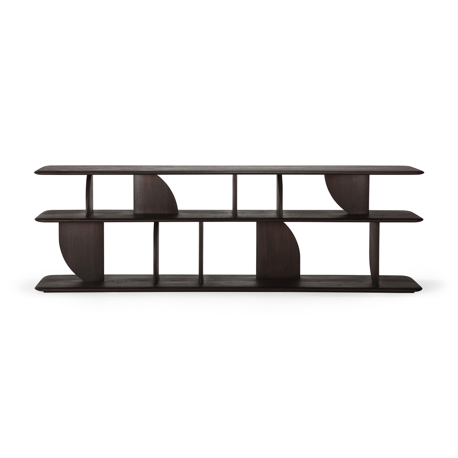 Ethnicraft - Geometric Konsole - Teak, dunkelbraun