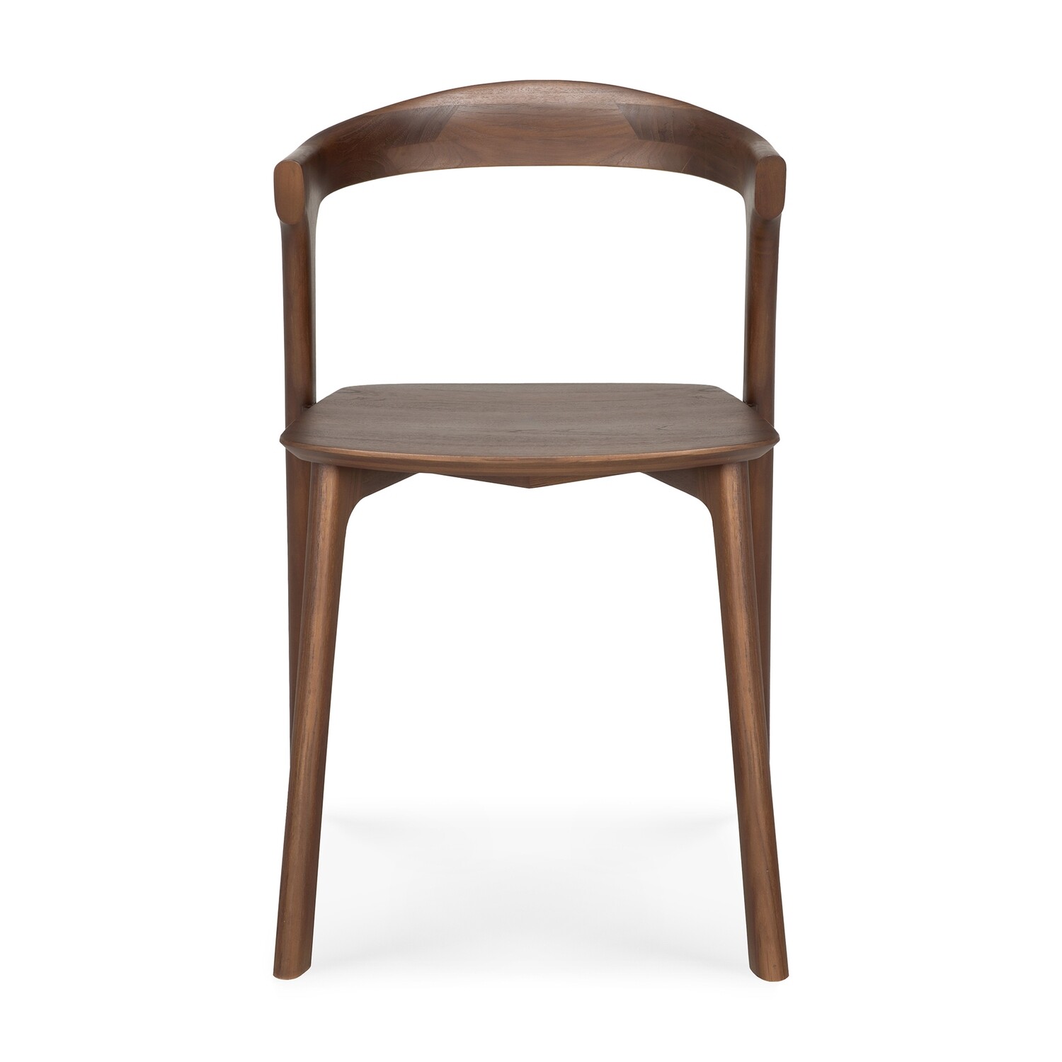 Ethnicraft - Bok Stuhl - Teak, dunkelbraun