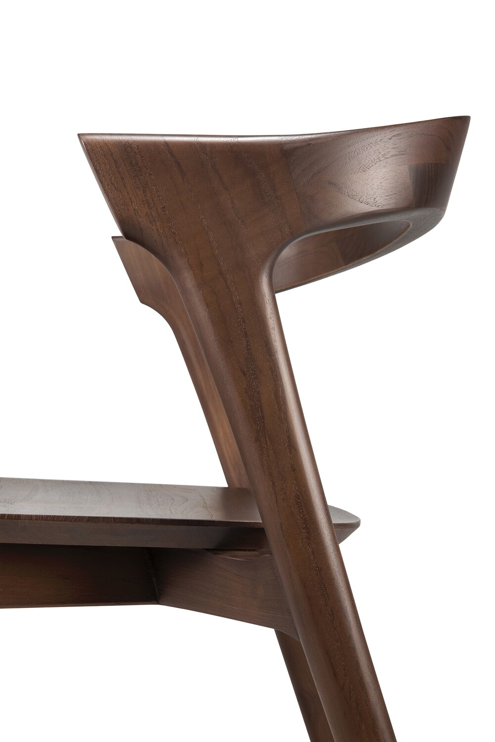 Ethnicraft - Bok Stuhl - Teak, dunkelbraun