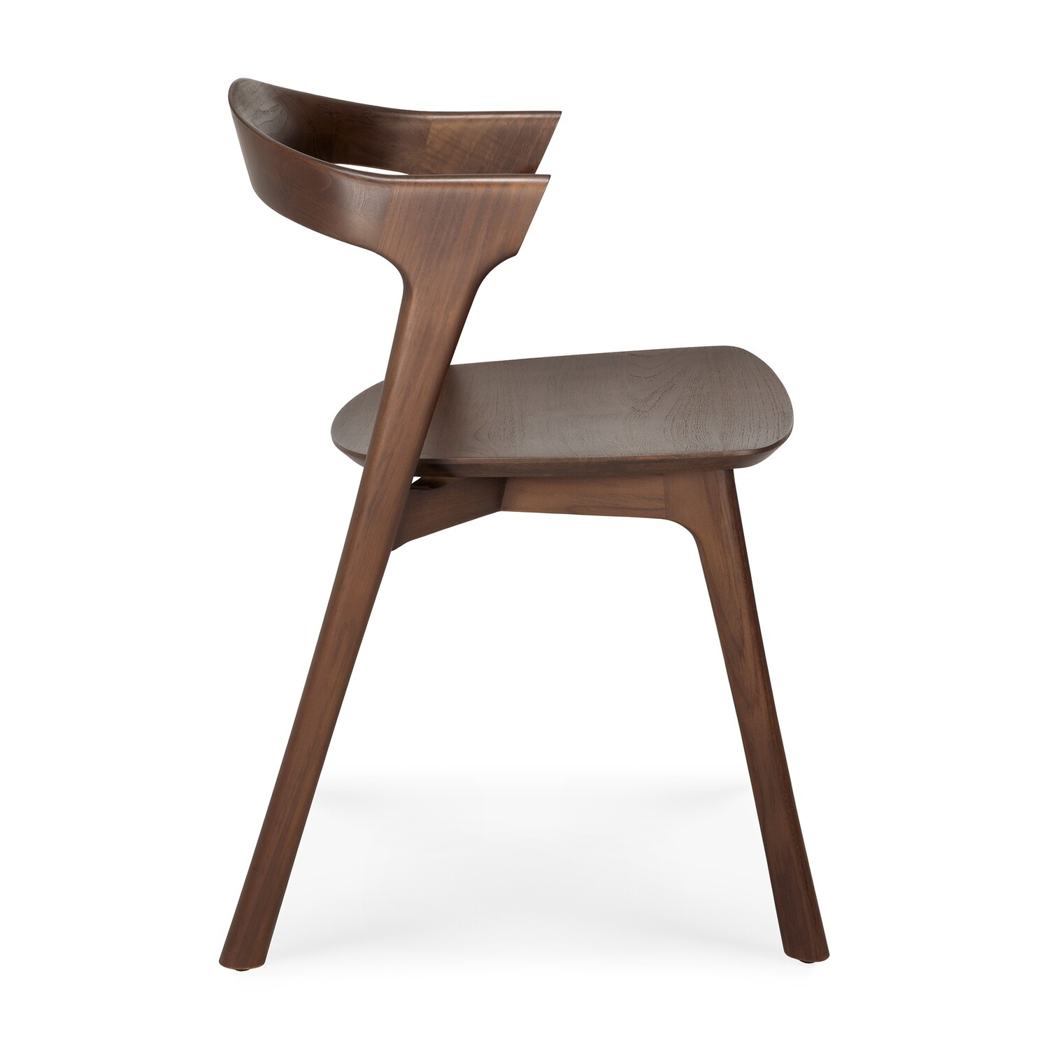 Ethnicraft - Bok Stuhl - Teak, dunkelbraun