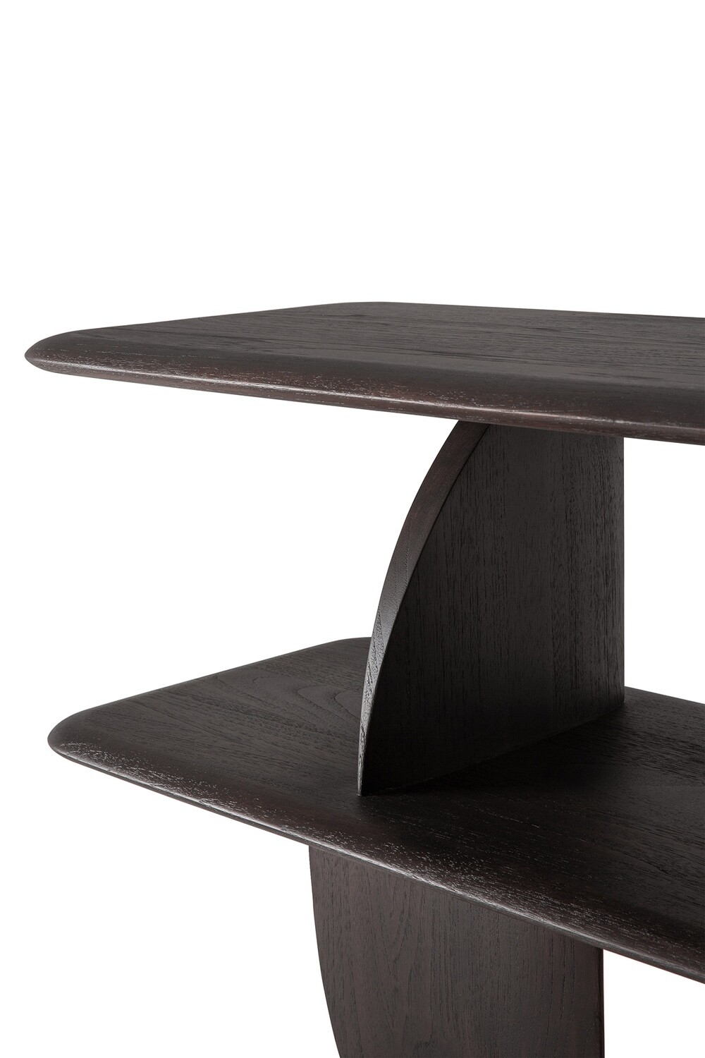 Ethnicraft - Geometric Konsole - Teak, dunkelbraun