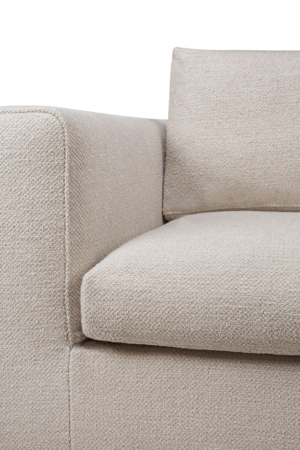Ethnicraft - Mellow Sofa - Endstück, Ivory