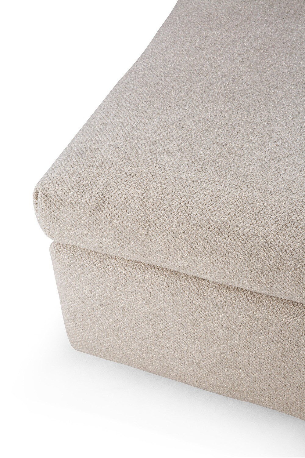 Ethnicraft - Mellow Sofa - Fusshocker, Ivory