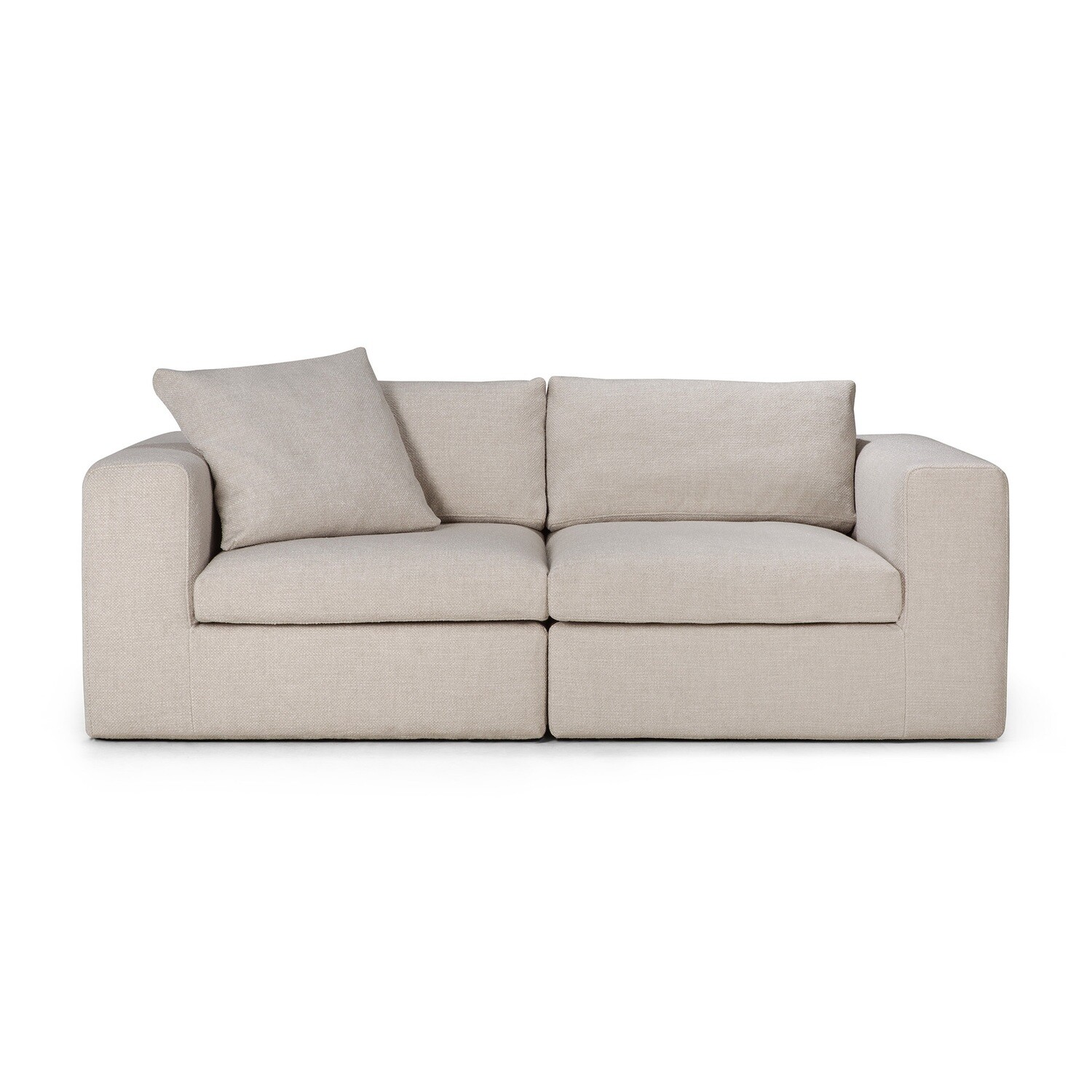 Ethnicraft - Mellow Sofa - Endstück, Ivory