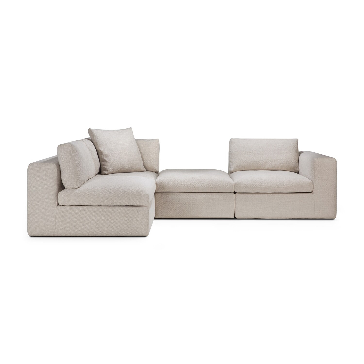 Ethnicraft - Mellow Sofa - Ecke, Ivory