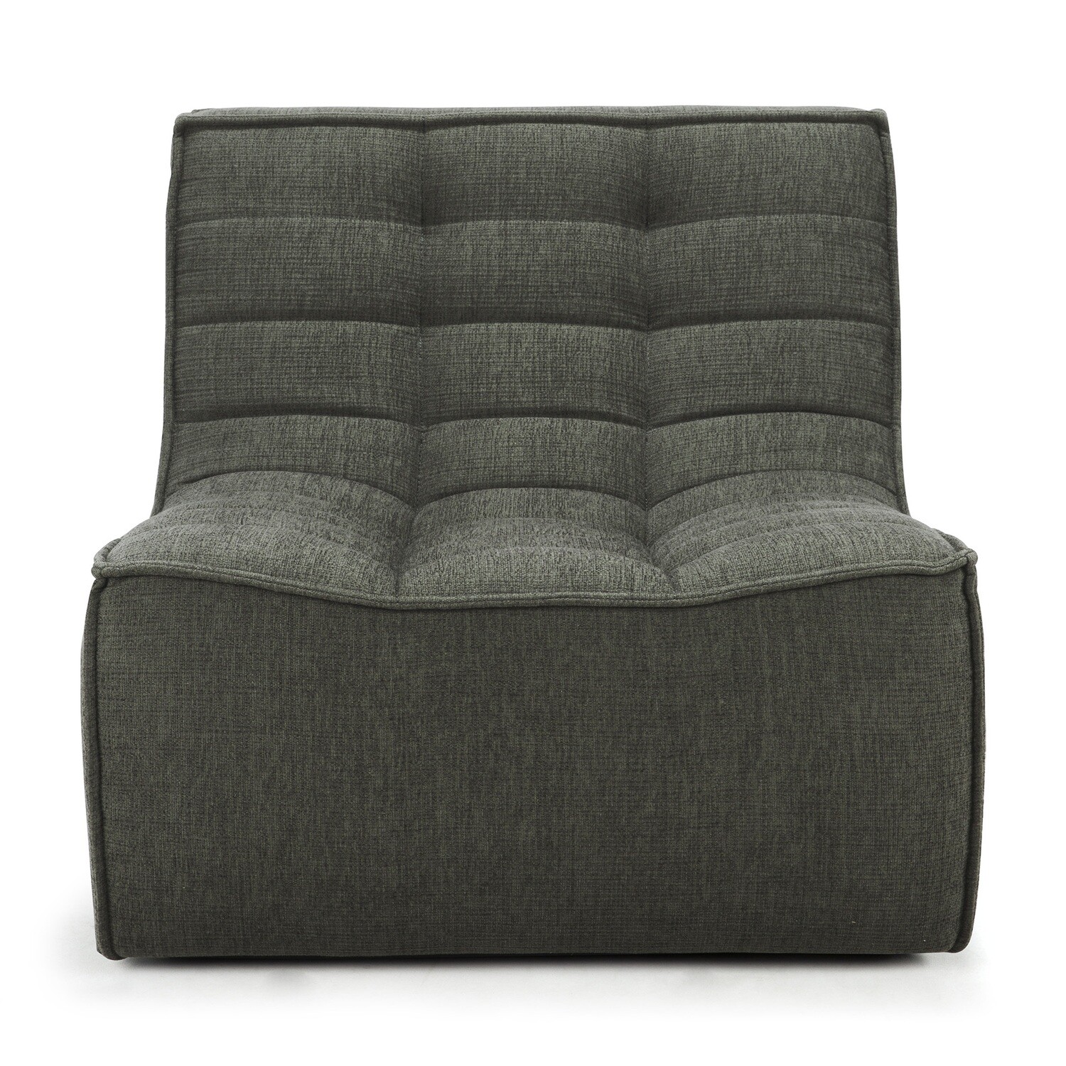 Ethnicraft - N701 Sofa - 1 Sitzer, Moss, Eco Stoff