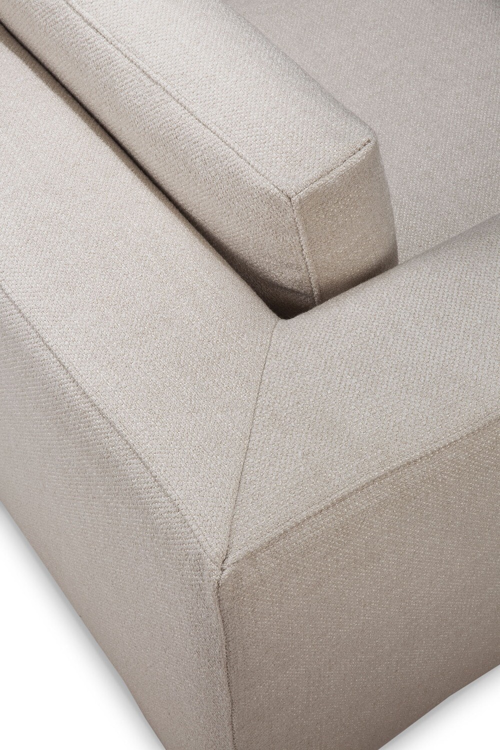 Ethnicraft - Mellow Sofa - Endstück, Ivory