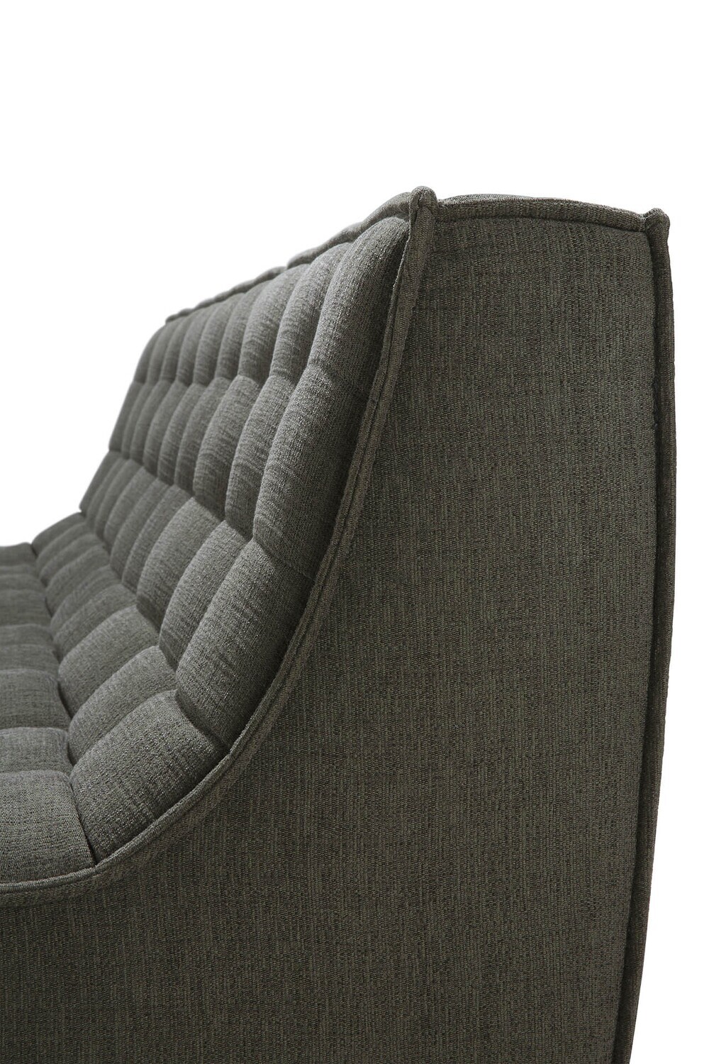Ethnicraft - N701 Sofa - 3 Sitzer, Moss, Eco Stoff