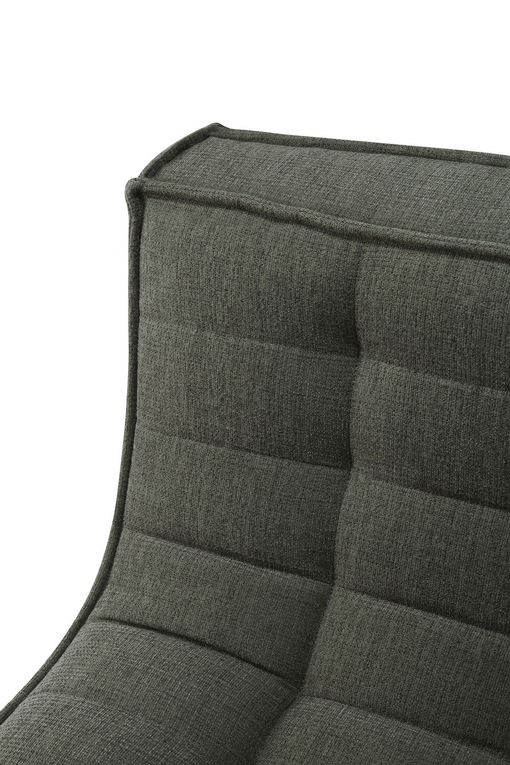 Ethnicraft - N701 Sofa - 1 Sitzer, Moss, Eco Stoff