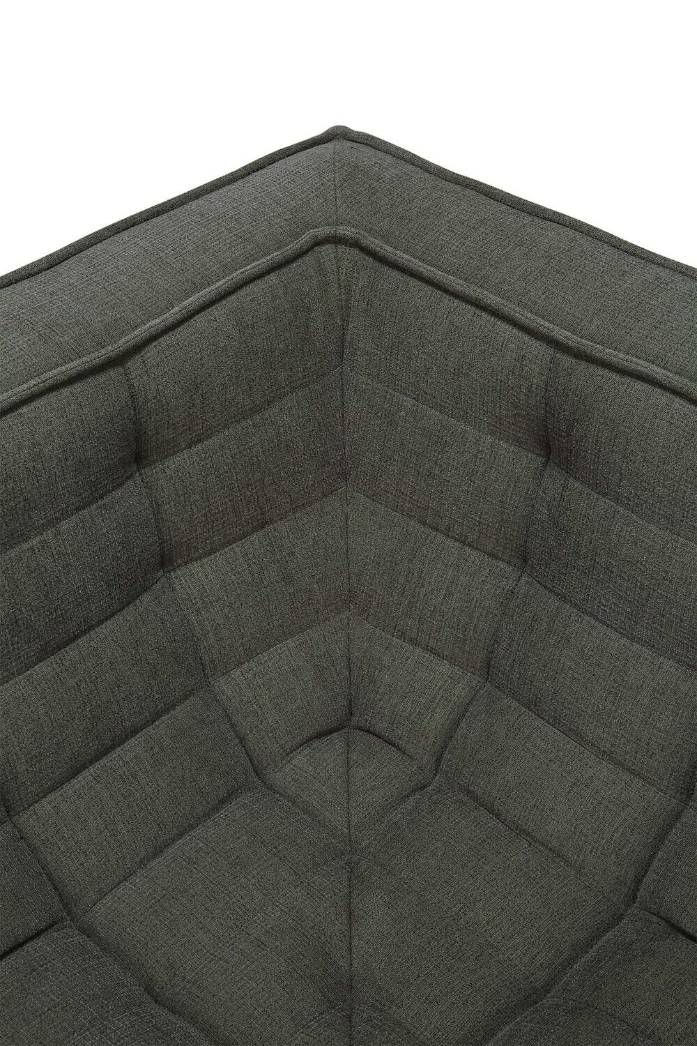 Ethnicraft - N701 Sofa - Ecke, Moss, Eco Stoff