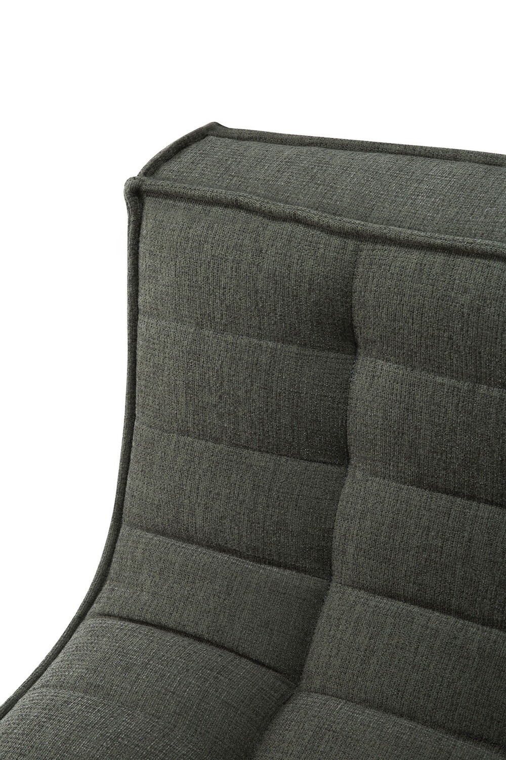 Ethnicraft - N701 Sofa - 3 Sitzer, Moss, Eco Stoff