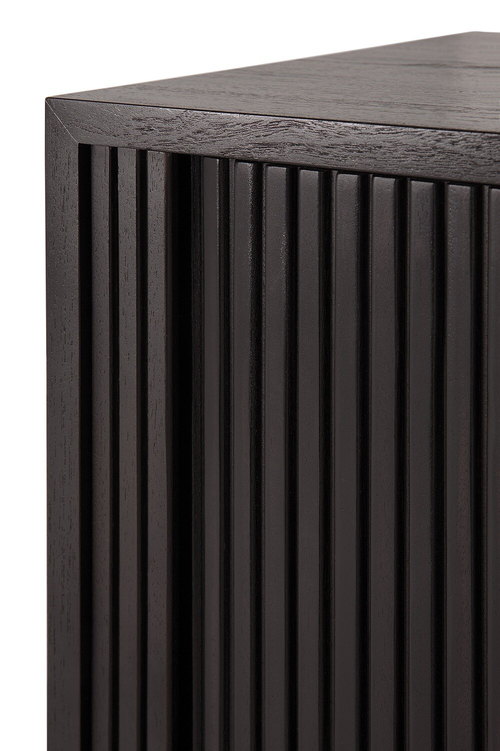 Ethnicraft - Roller Max TV Möbel - Teak, schwarz