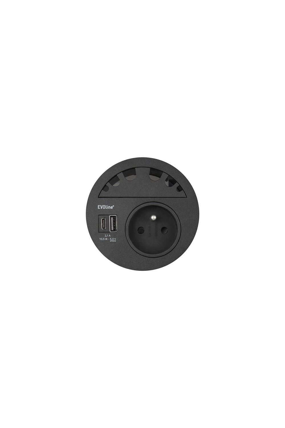 Ethnicraft - Power Circle, Farbe: Schwarz