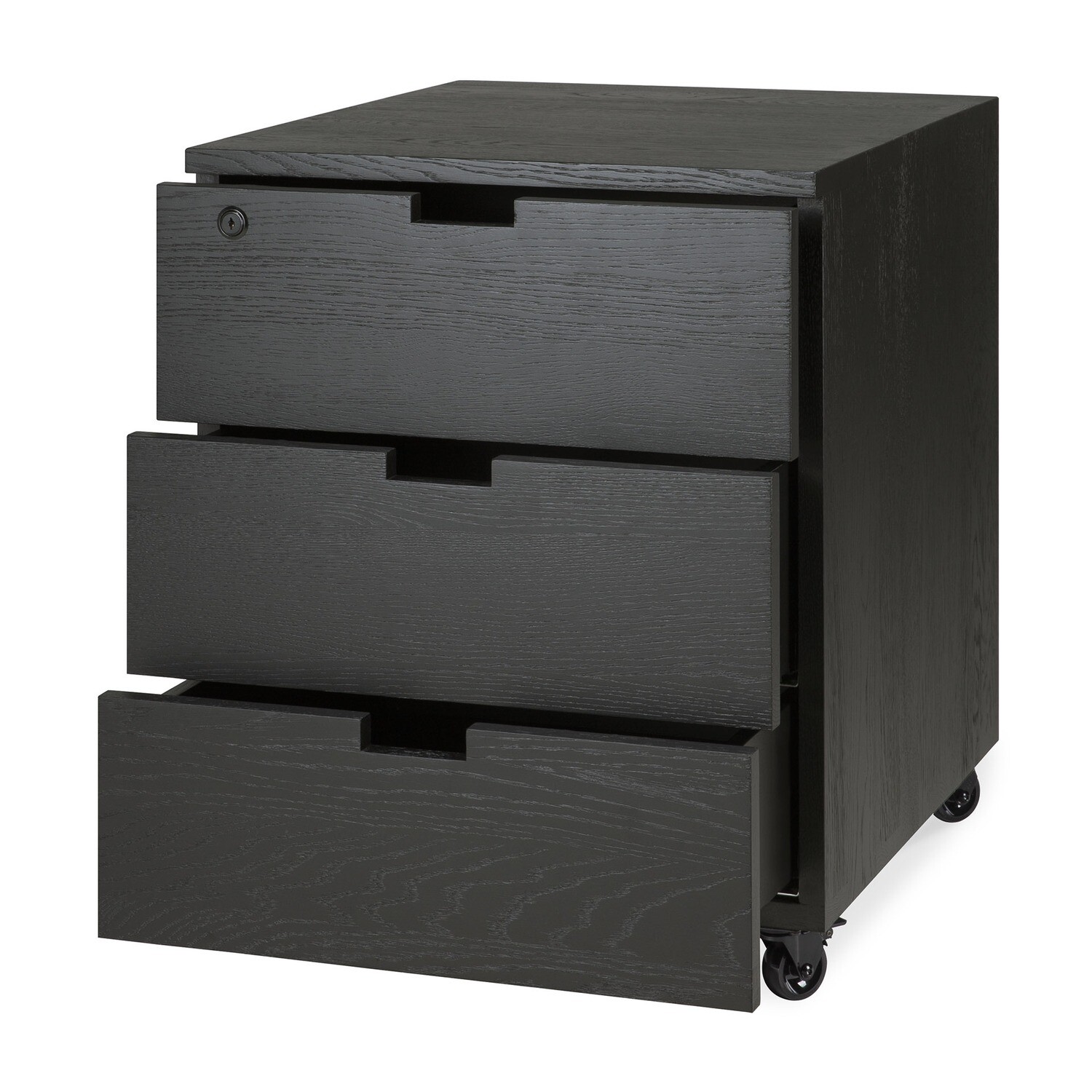 Ethnicraft - Billy Office Box - Eiche, schwarz