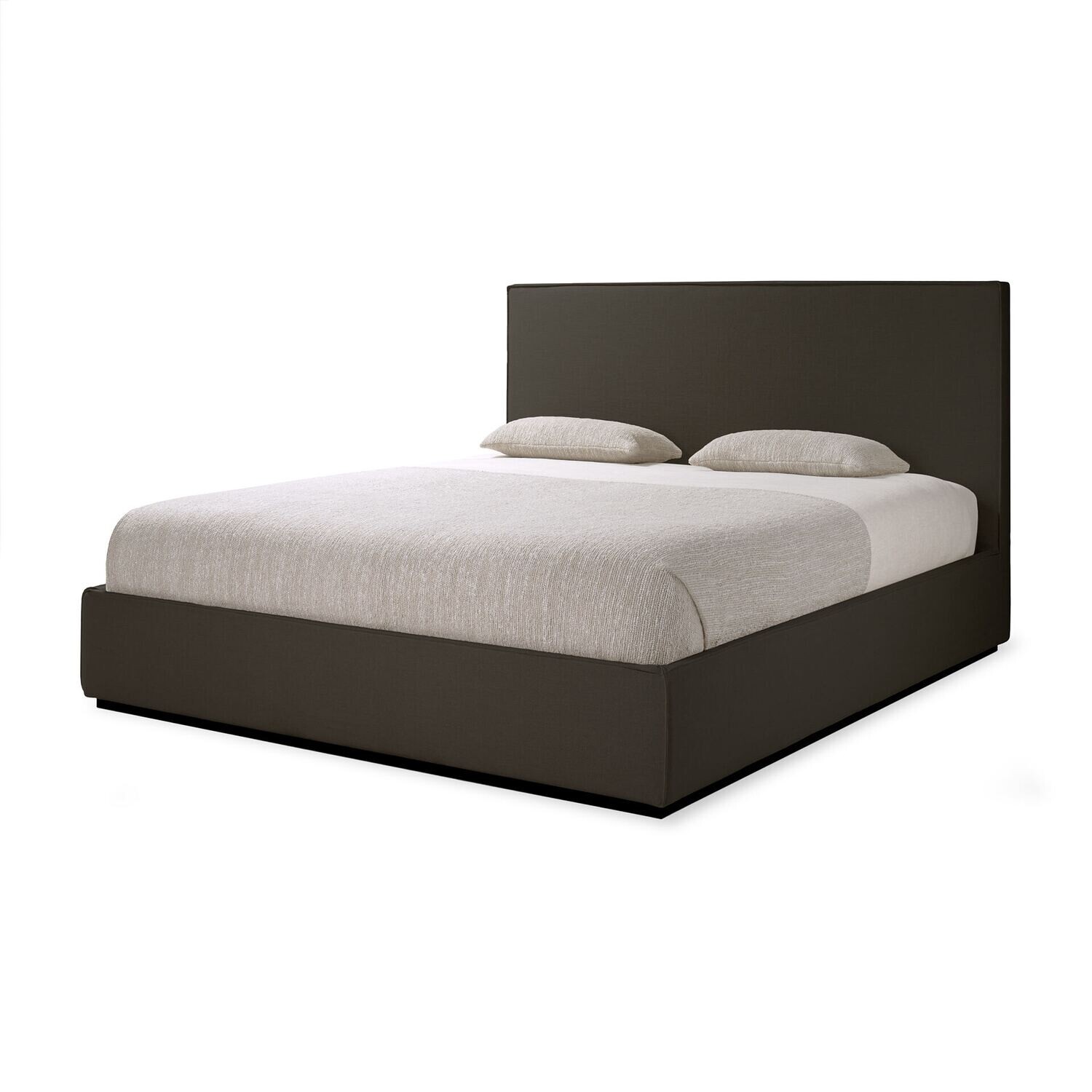 Ethnicraft - Revive Bett - Grey, Grösse (Matratze): 160 x 200cm