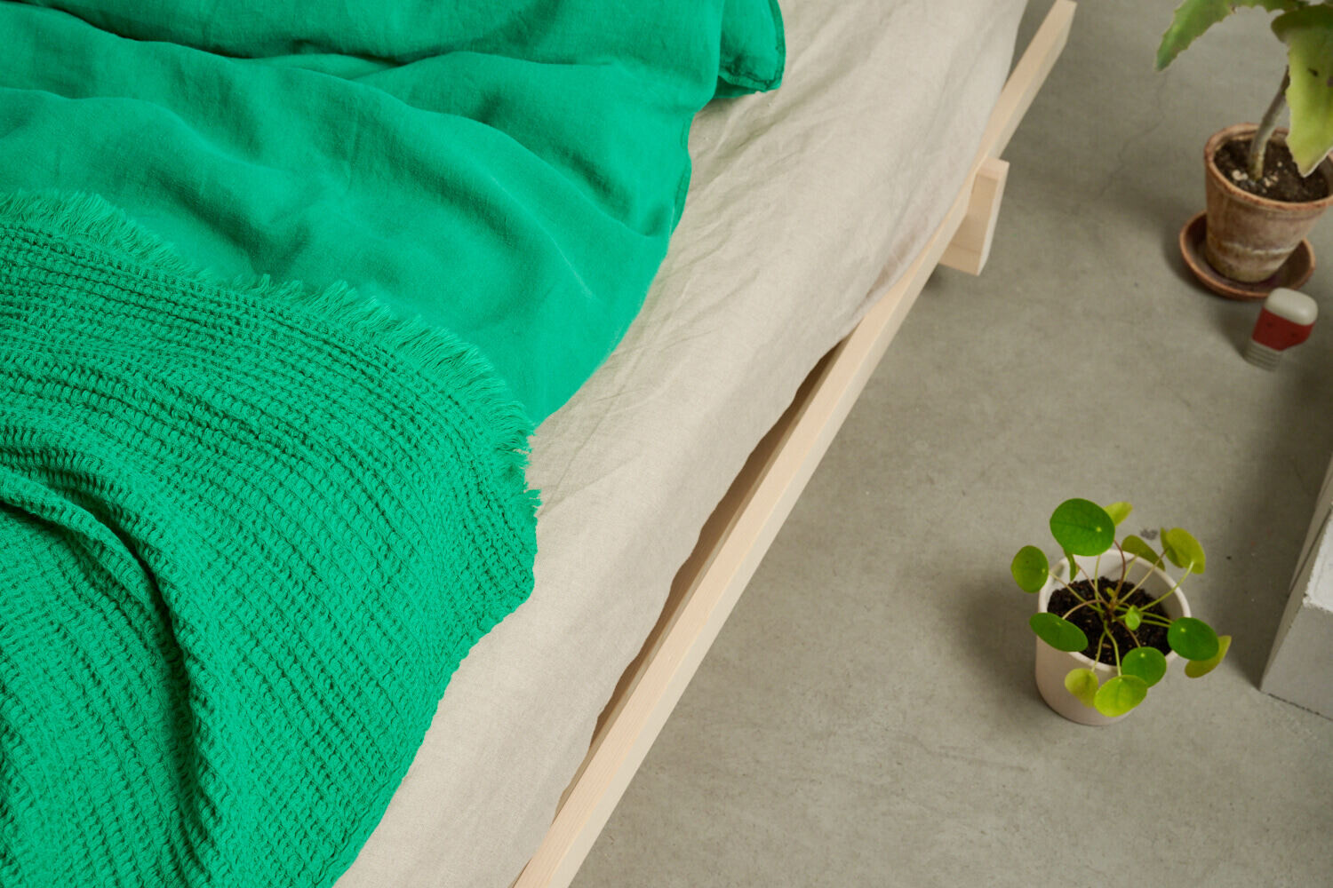 Lavie - Lotta Bettwäsche - Spinach, Coffee