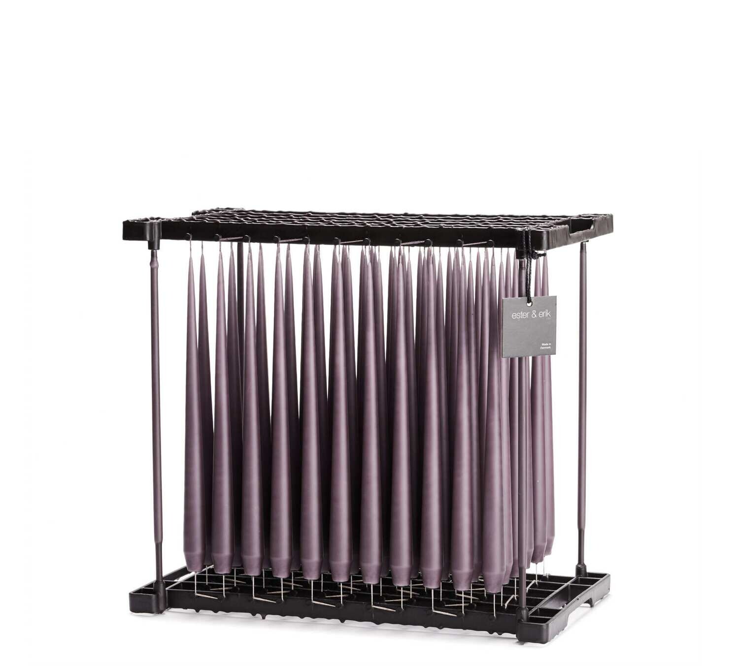ester &amp; erik - Peitschenkerze - Muted Mauve 42, matt