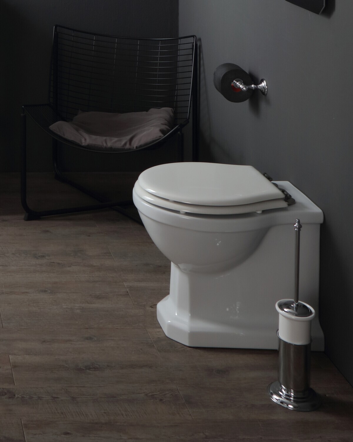Bleu Provence - Provence 900 Stand-WC - mit Wandablauf