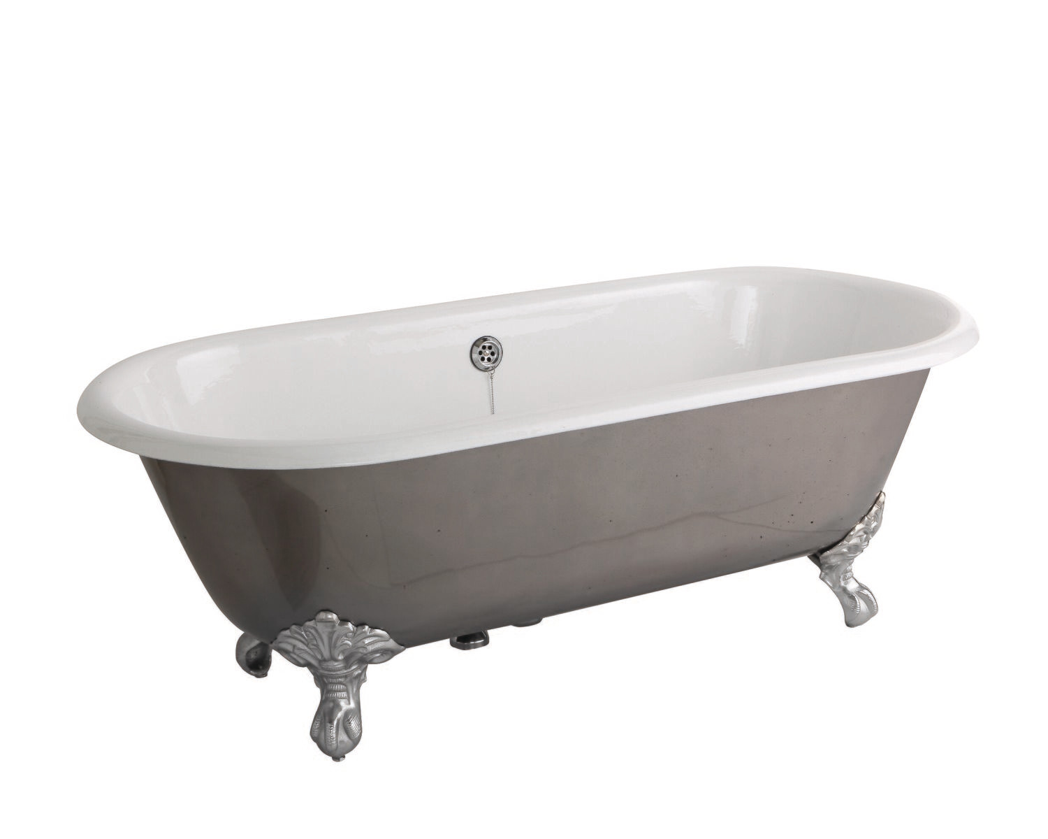 Bleu Provence - Vintage Badewanne - mit Füssen