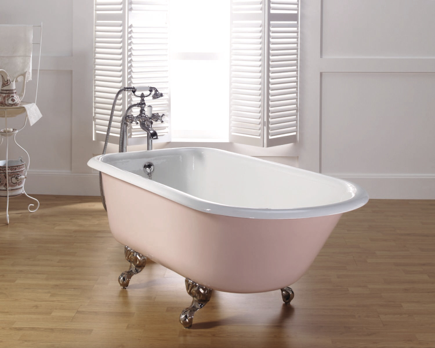 Bleu Provence - Anis Badewanne - mit Füssen