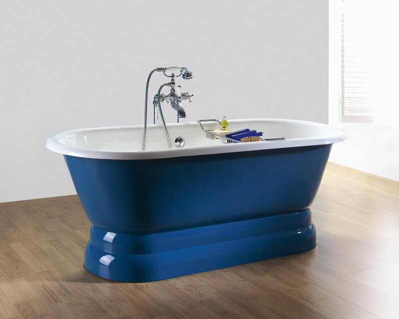 Vintage Badewanne - mit Sockel