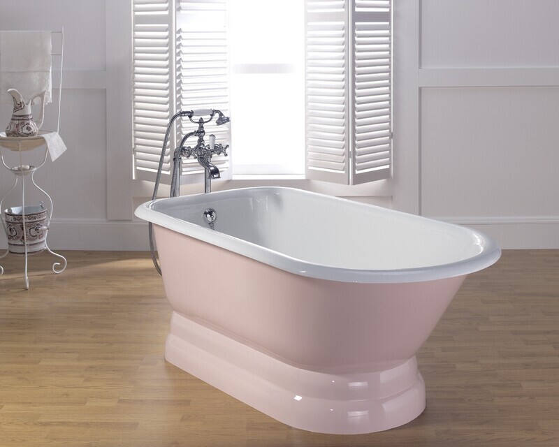 Bleu Provence - Anis Badewanne - mit Sockel