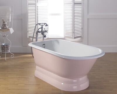 Bleu Provence - Anis Badewanne - mit Sockel