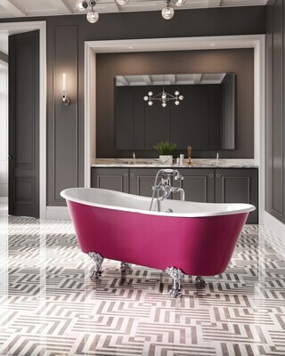 Bleu Provence - Rosmarin Badewanne - mit Füssen